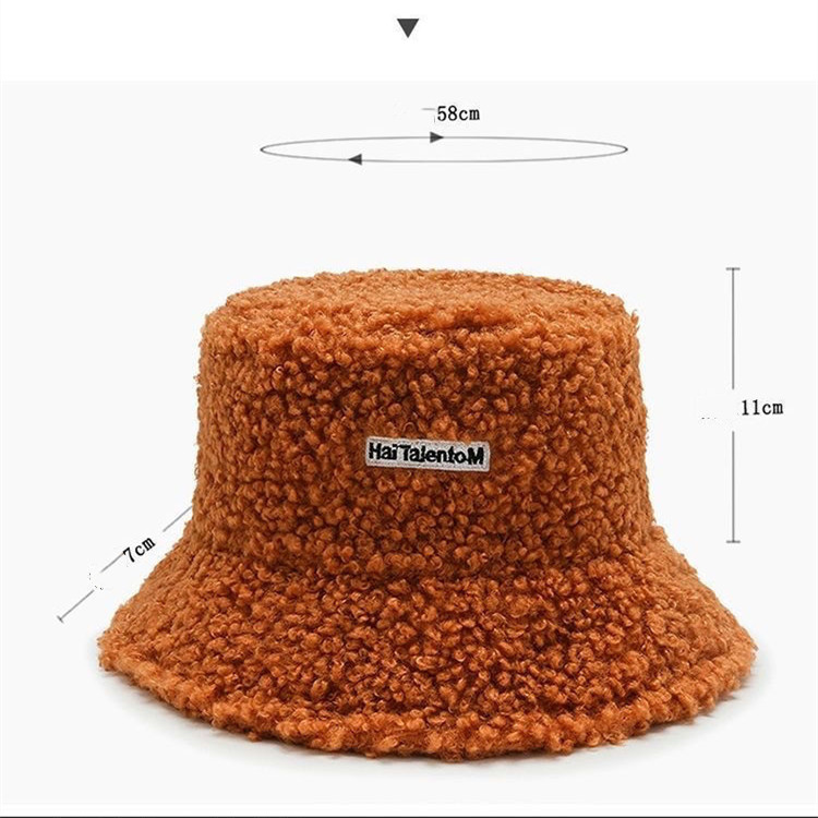 [HCM] Mũ lông cừu, mũ bucket lông cừu CANDY666