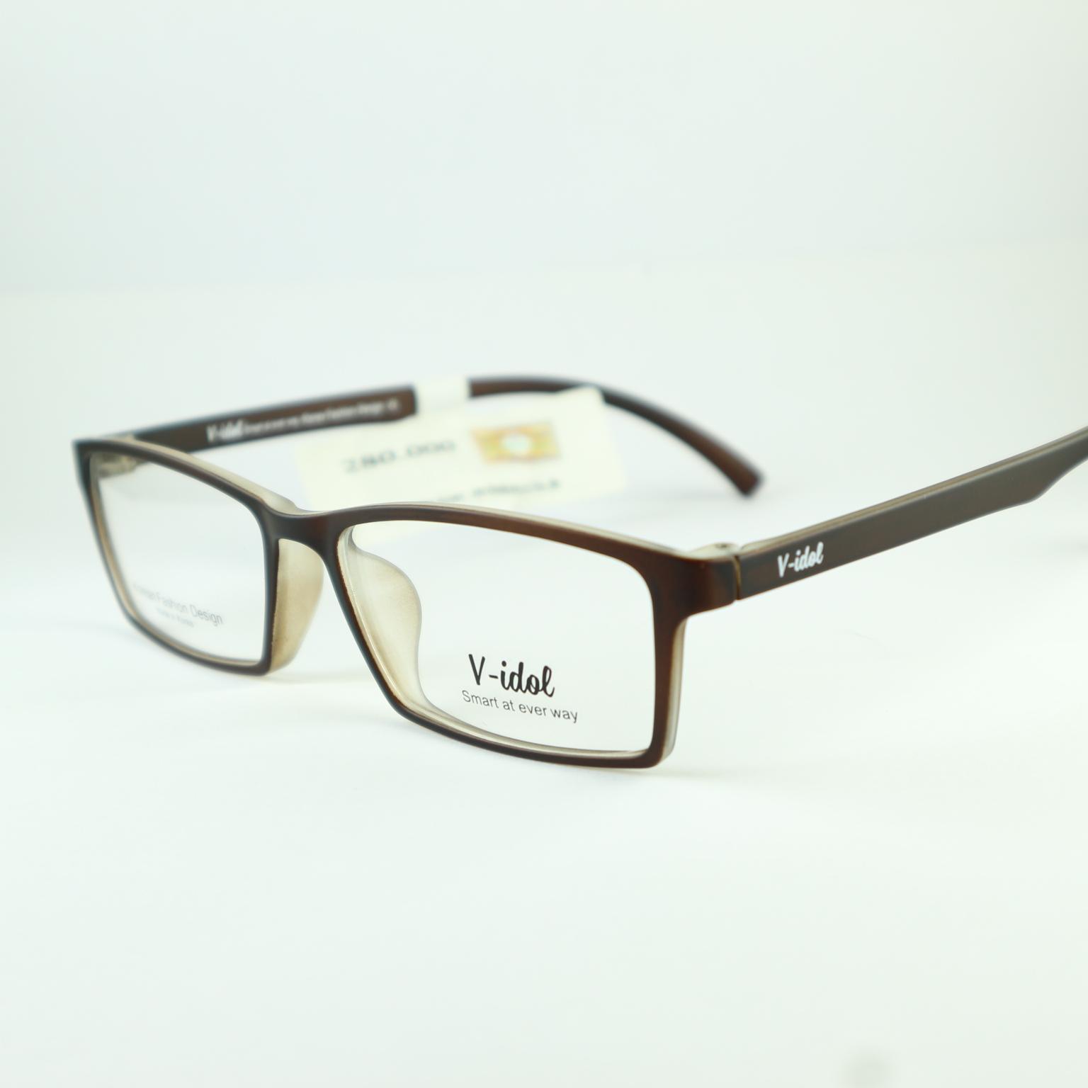 [HCM]Gọng kính V-idol V8155 MBR ( màu nâu )
