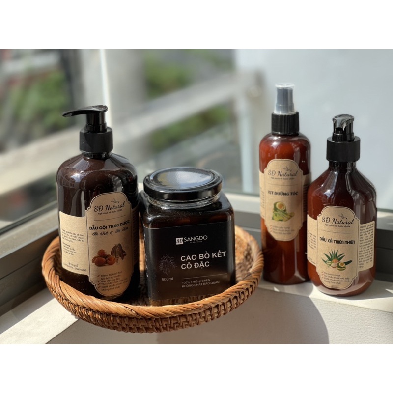 DẦU GỘI BỒ KẾT [Combo 4 món]