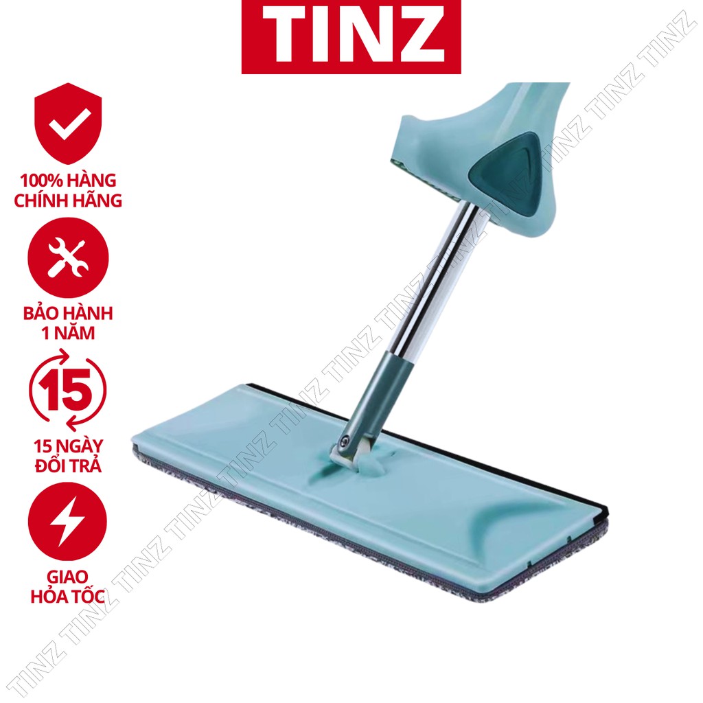 Chổi lau nhà, cây lau nhà tự vắt thông minh 360 độ TINZ|Mã GX