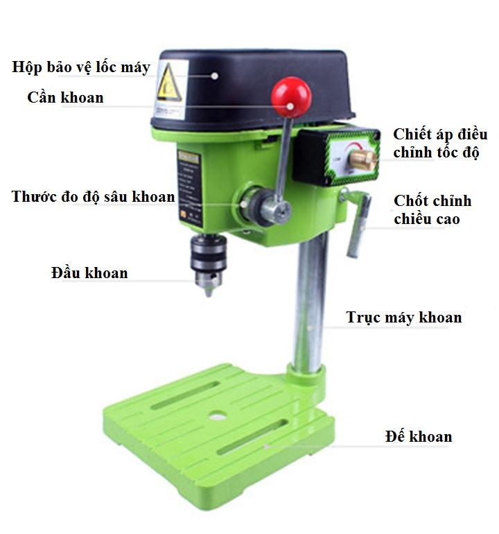 Máy khoan bàn miniQ 480W
