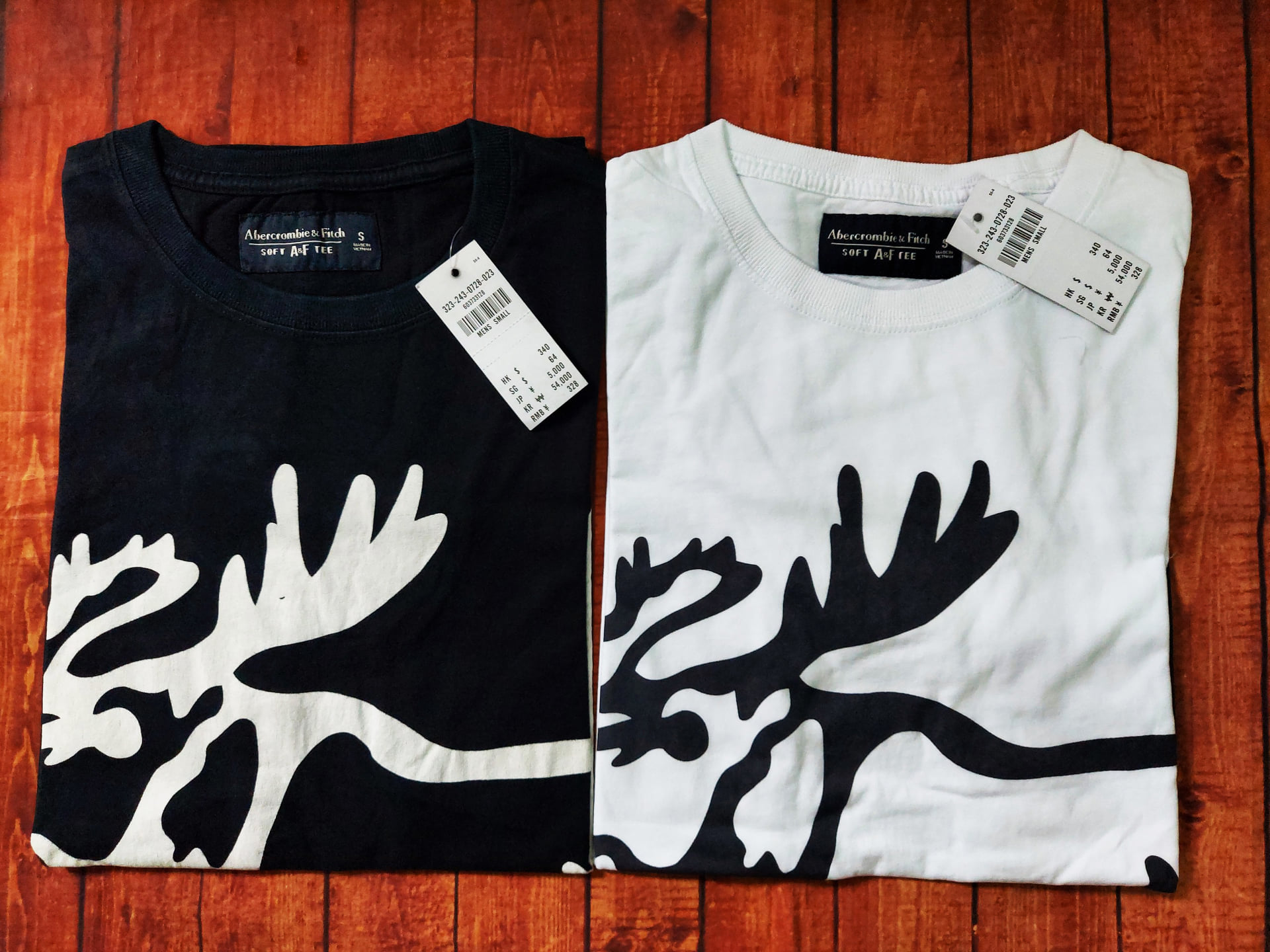 [HCM]Áo thun Abercrombie Deer White