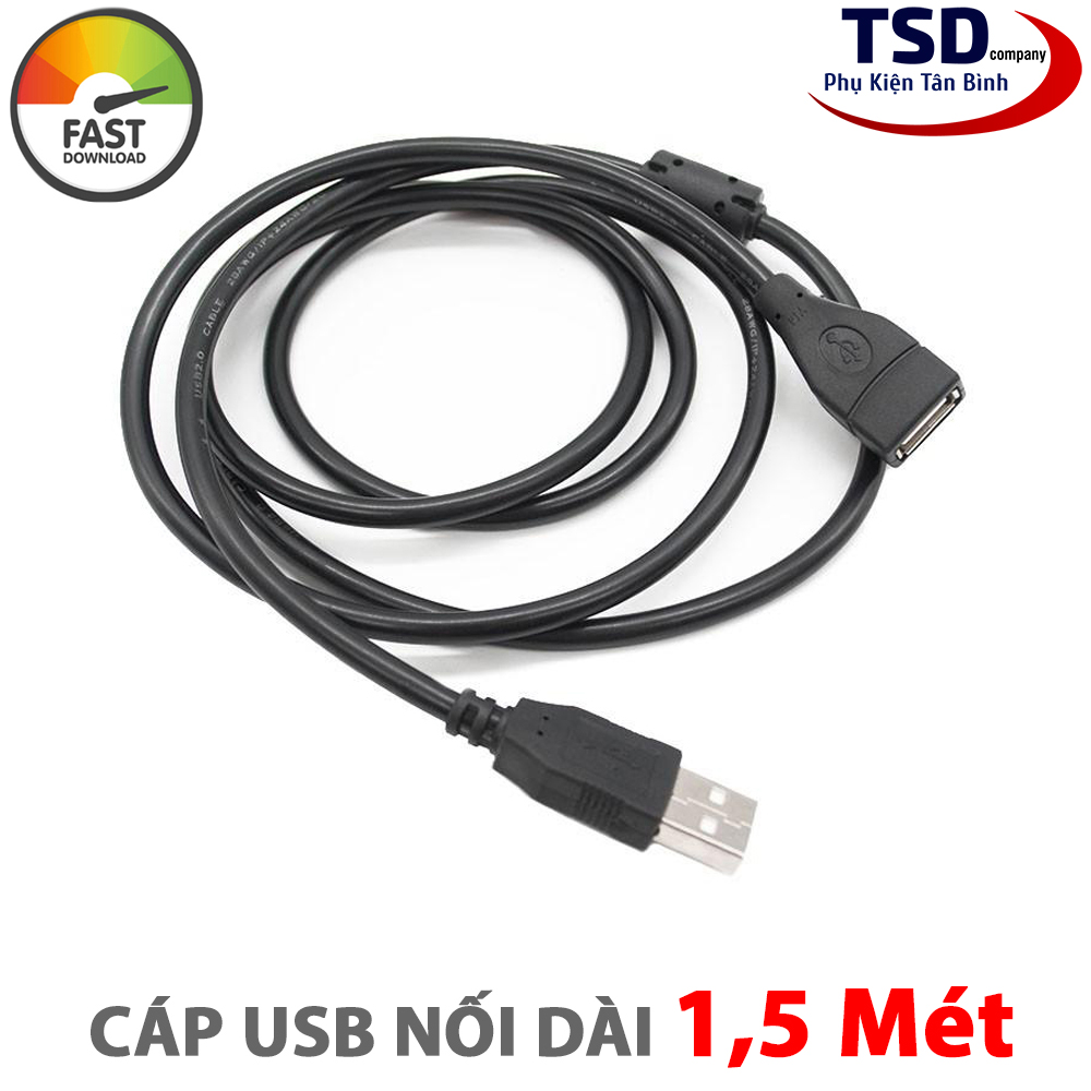 Nice 1.5 Meter USB Extension Cable No Interference