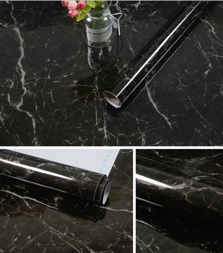 5 Mét Decal Dán Bếp Khổ 60cm Rộng Tráng Nhôm Chịu Nhiệt Có Keo - ĐÁ HOA CƯƠNG