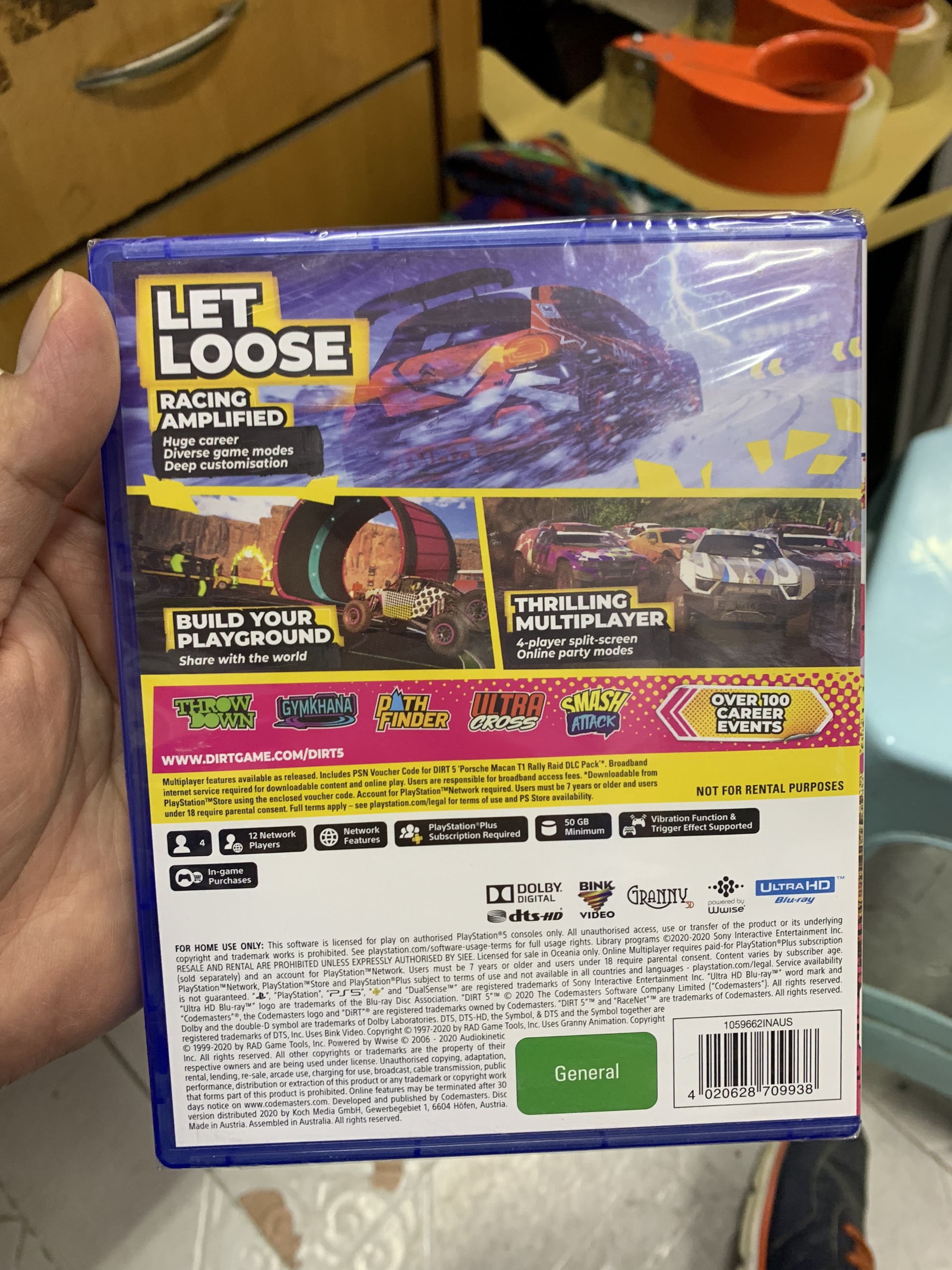 Đĩa Game Ps5 Dirt 5 Limited Edition