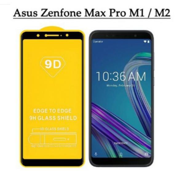 Kính cường lực 9D Dành Cho Zenfone Max Pro M1 M2 ZB601KL Full màn hình Full Keo