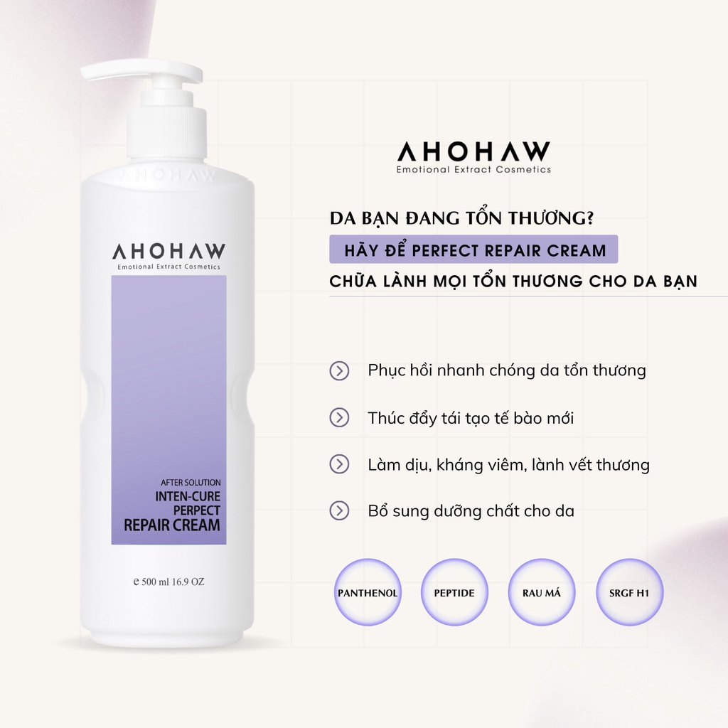 Kem Dưỡng Siêu Phục Hồi Da  Ahohaw