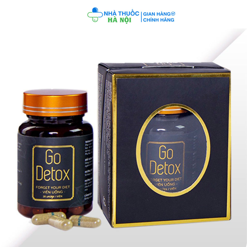 Trà Giảm Cân GoDetox (Mẫu mới nhất)