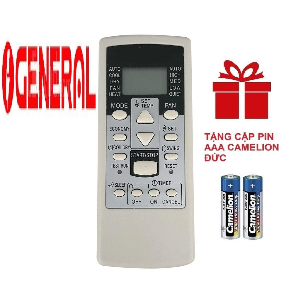 [HCM]Remote điều khiển máy lạnh điều hòa GENERAL inverter mẫu 2 (AR-RCD1C)