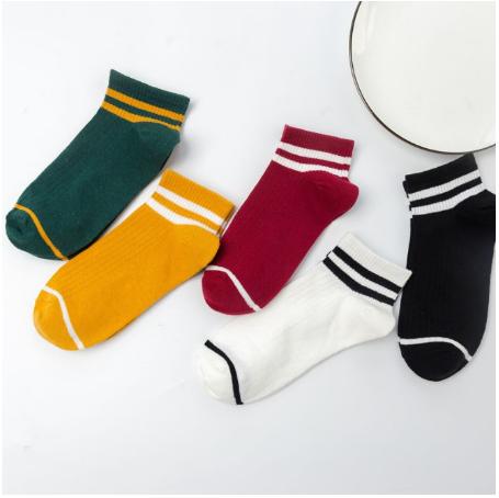 Combo 10 đôi Tất nữ ngắn cổ thể thao, cá tính