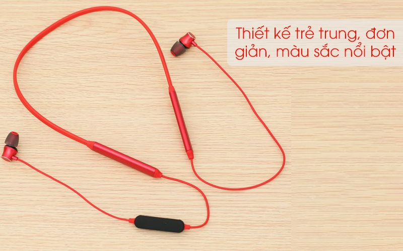 Tai nghe Bluetooth Mozard Q6 Đỏ