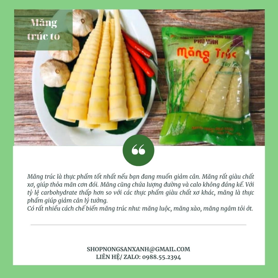 Măng Trúc To (gói 200g) - 00018