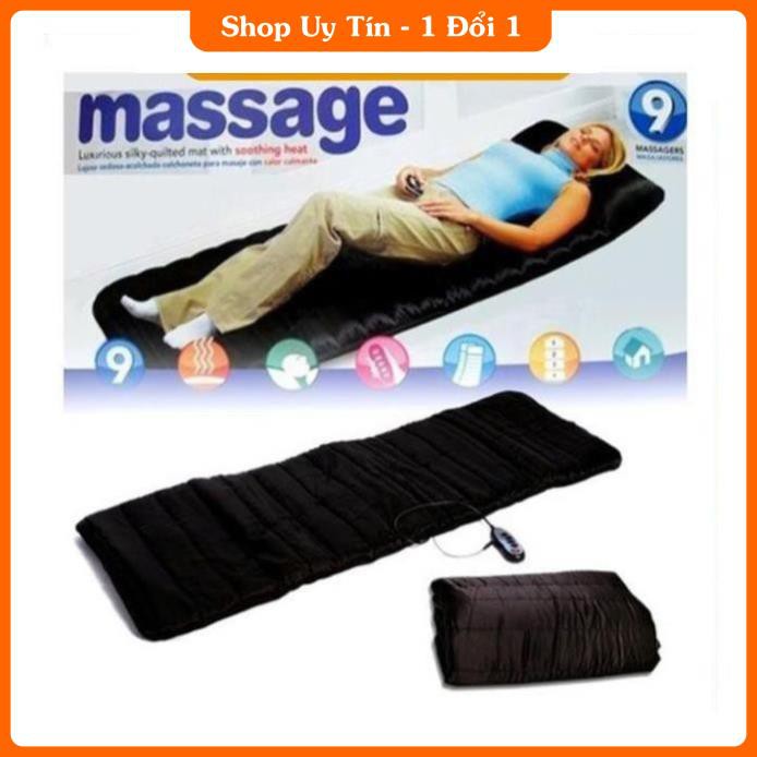Nệm massage toàn thân thư giãn mọi lúc mọi nơi ( KỀM GỐI KÊ ĐẦU )