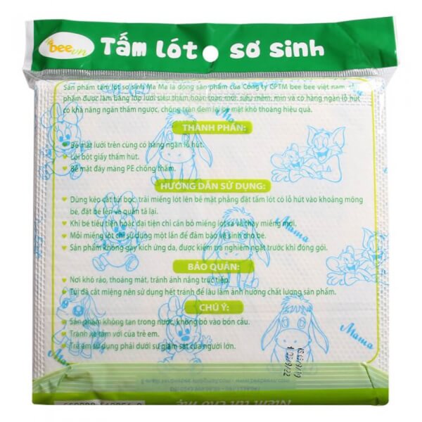 TẤM LÓT SƠ SINH/ LÓT PHÂN XU MAMA