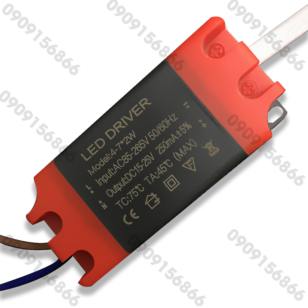 Chấn Lưu 4w - 7w driver 3 màu