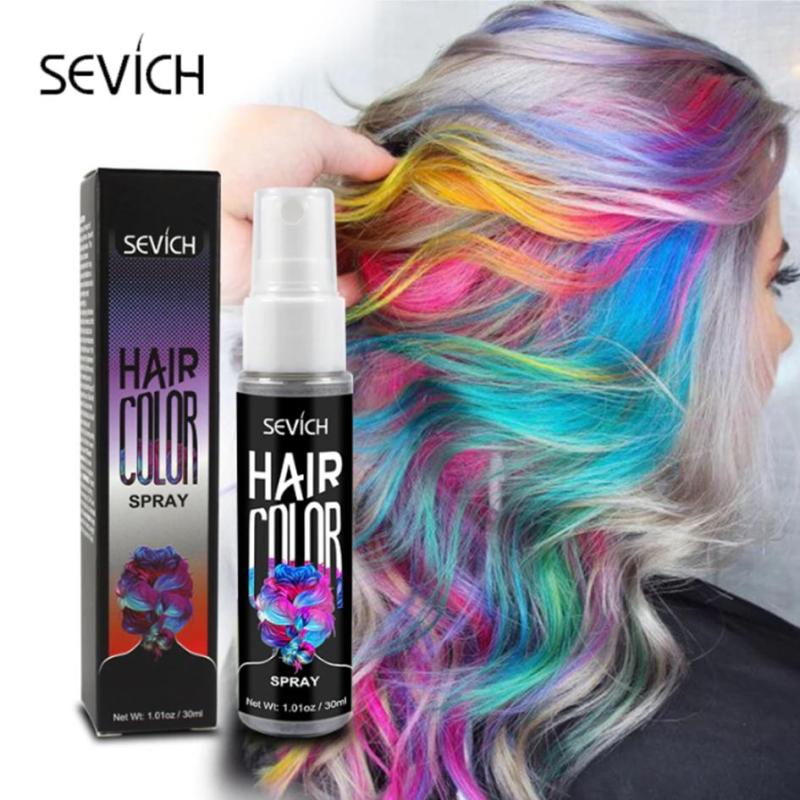 Keo xịt tóc màu Sevich tự làm nhuộm thay đổi màu tóc tạm thời dung tích 30ml - INTL giá rẻ