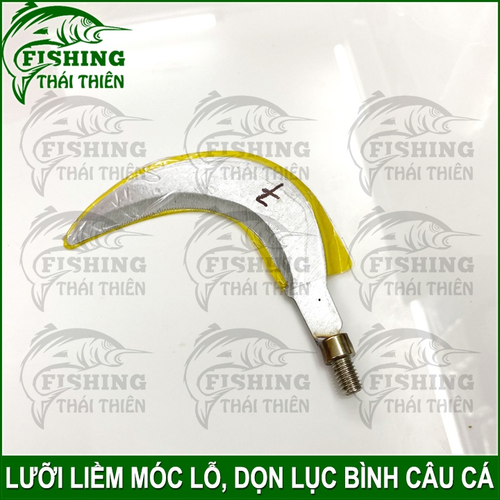 Lưỡi Liềm Cắt Cỏ Dọn Lục Bình Móc Lỗ Câu Cá