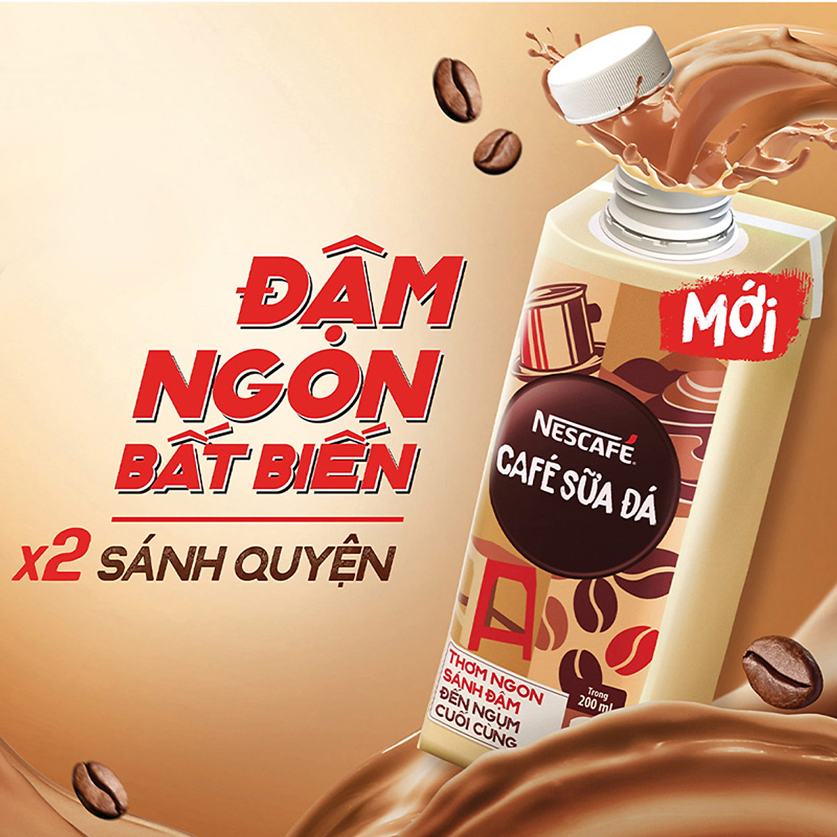Cà Phê Uống Liền Nestlé Nescafé Sữa Đá (180Ml)
