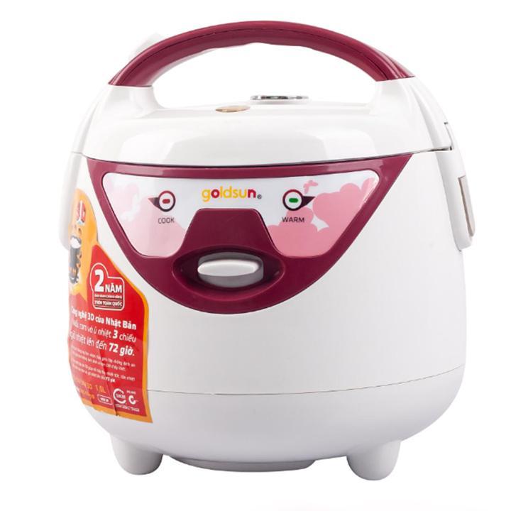 Nồi cơm điện 3D Goldsun 1,0lit ARC-GW100( 3101)-QUANG VINH