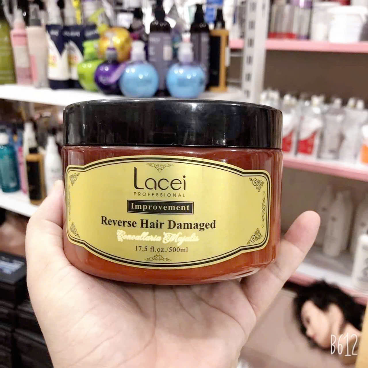Kem Hấp Tóc Lacei Improvement 500ml Phục Hồi Hư Tổn,Cân Bằng Độ ẩm, Mềm Mượt, Tránh Khô Xơ.