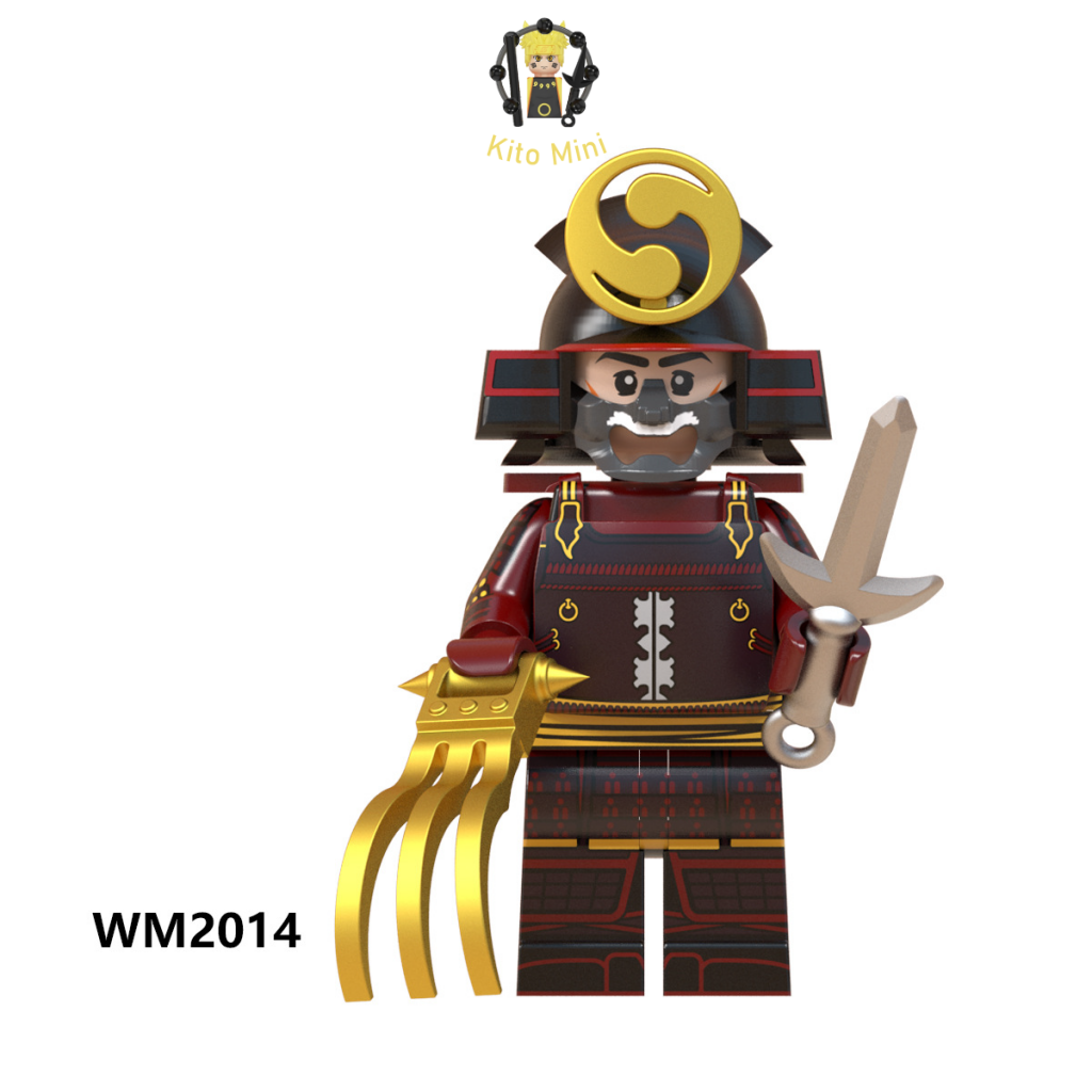 Minifigures Lắp Ráp Mô Hình Nhân Vật Samurai Nhật Bản WM6096 Bán Lẻ