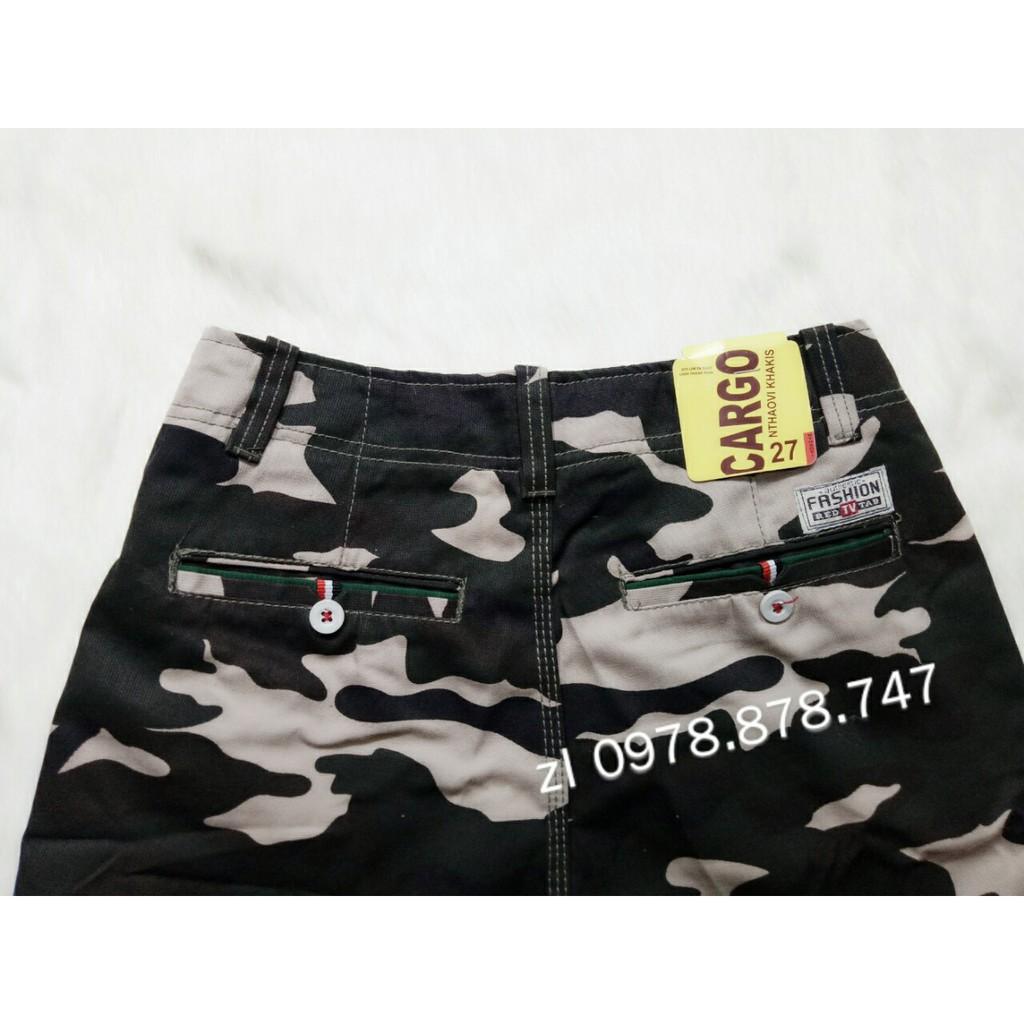 [HCM]Quần Short Rằn Ri Nam