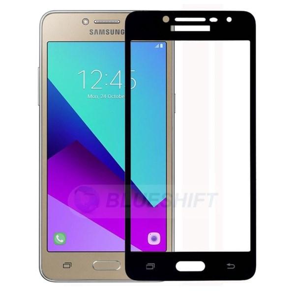 Full Screen Tempered Glass for Samsung Galaxy J2 Prime (Black)