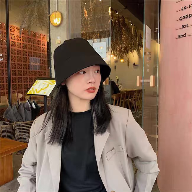 Mũ bucket nón vành trơn phong cách unisex