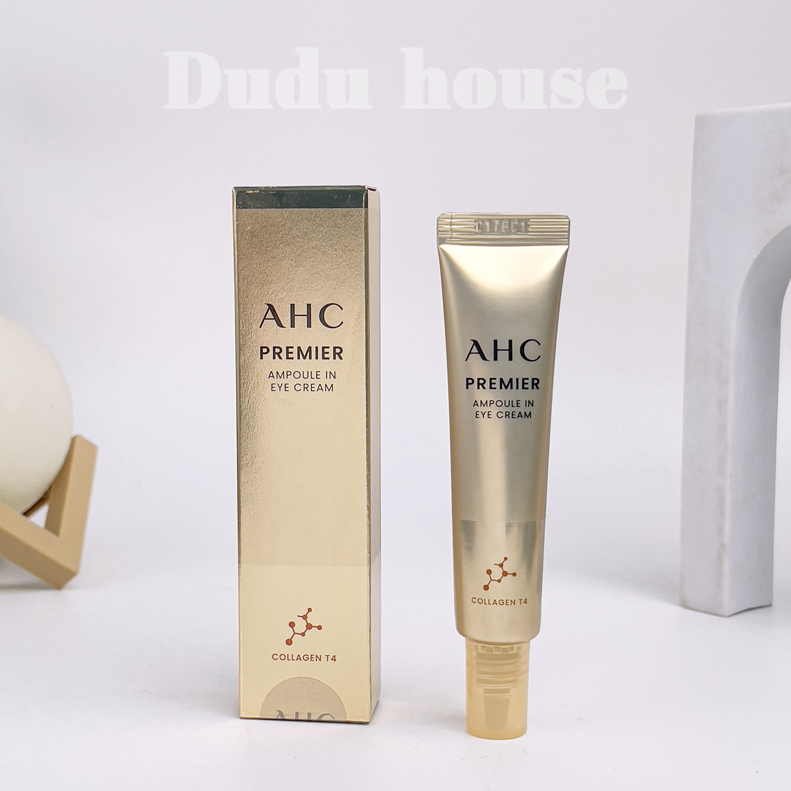 Kem Mắt AHC Ten Revolution Real, Premier Ampoule In Eye Cream For Face 12/30ml Duduhouse