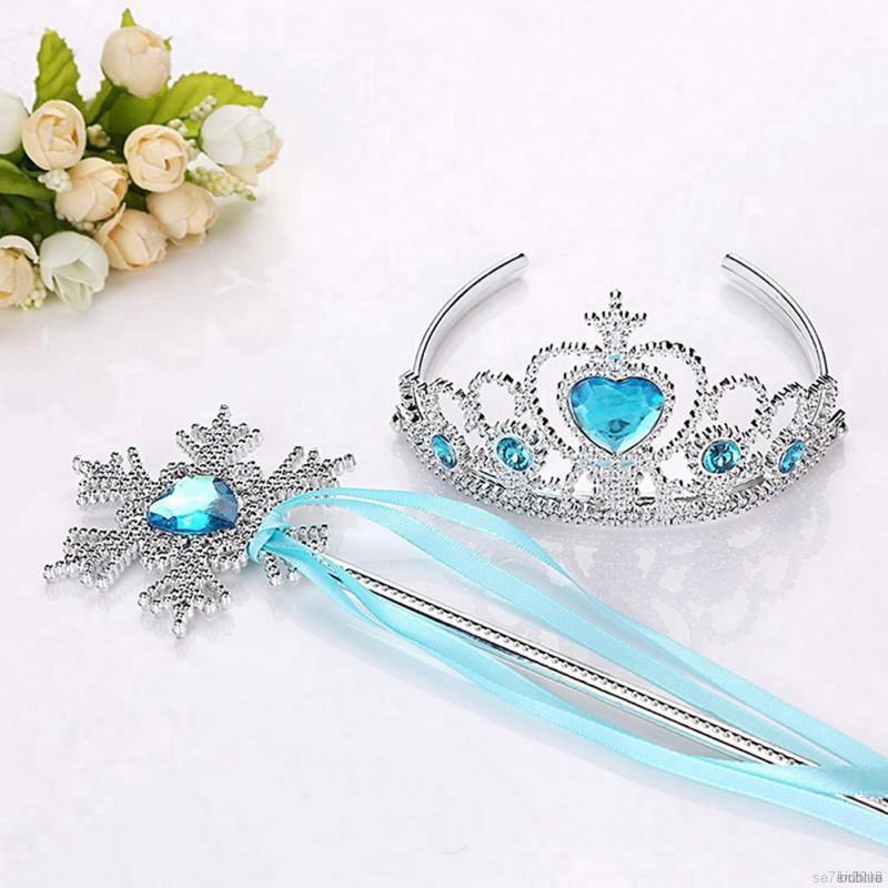 Set vương miện Elsa và đũa thần