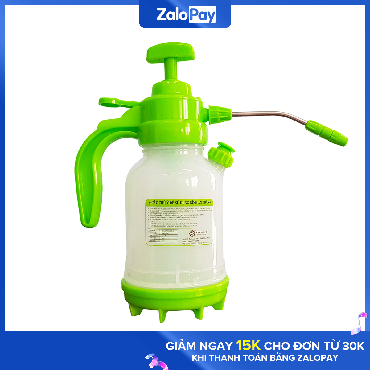 Bình Xịt Hàn Quốc Loại 1.5 Lít