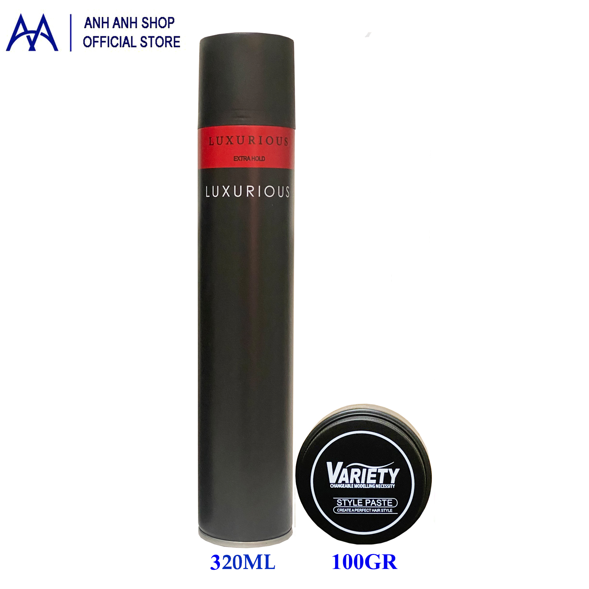 COMBO GÔM XỊT TÓC CỨNG CÁC LOẠI VÀ SÁP VARIETY