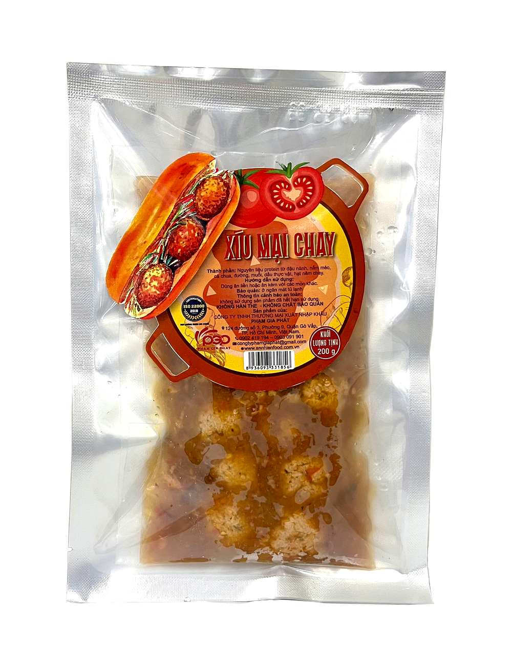 Xíu Mại Chay An Nhiên 200g