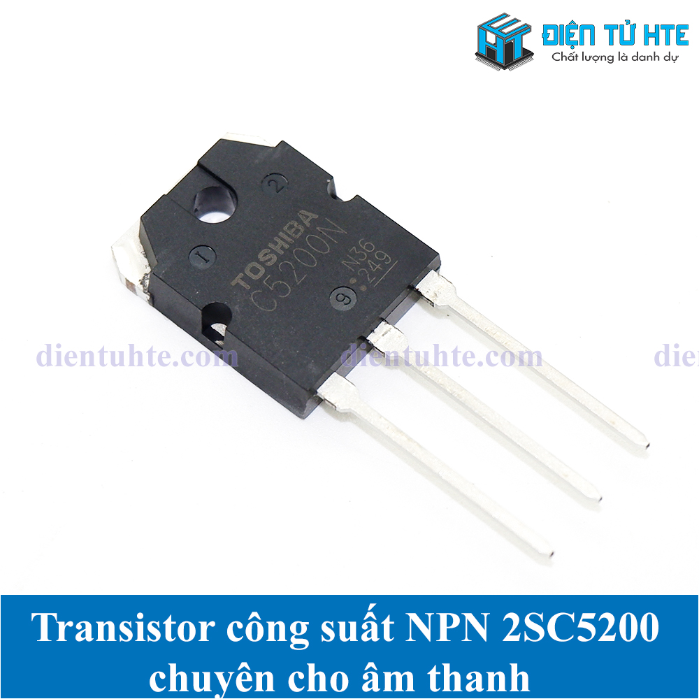 Transistor công suất chuyên cho âm thanh A1943 - C5200 Mới