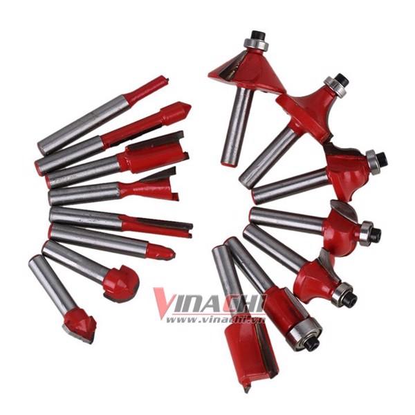 Bộ 15 mũi soi cốt 6.35mm