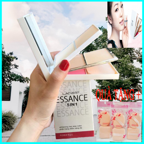 Phấn Phủ 5 in 1 độ che phủ cực  tốt (tặng bông phấn 20k)