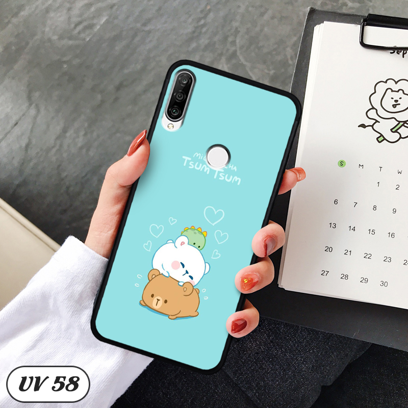Ốp HUAWEI P30 LITE - lưng nhám viền dẻo