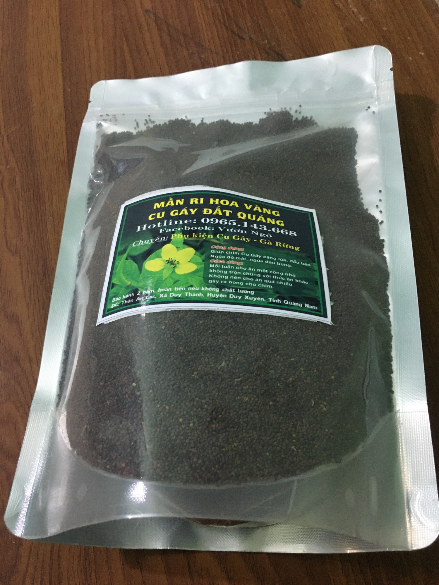 500gr Hạt Mần Ri Kích Lửa Cho Cu Gáy