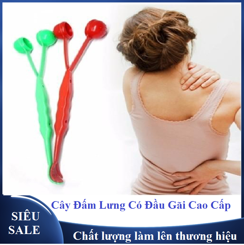 Gậy đấm và massage lưng
