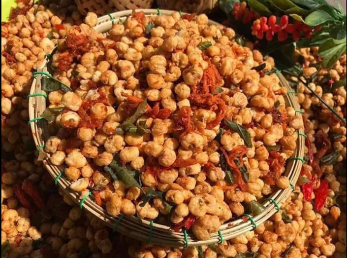 Bắp/Ngô Sấy Khô Bò Lá Chanh