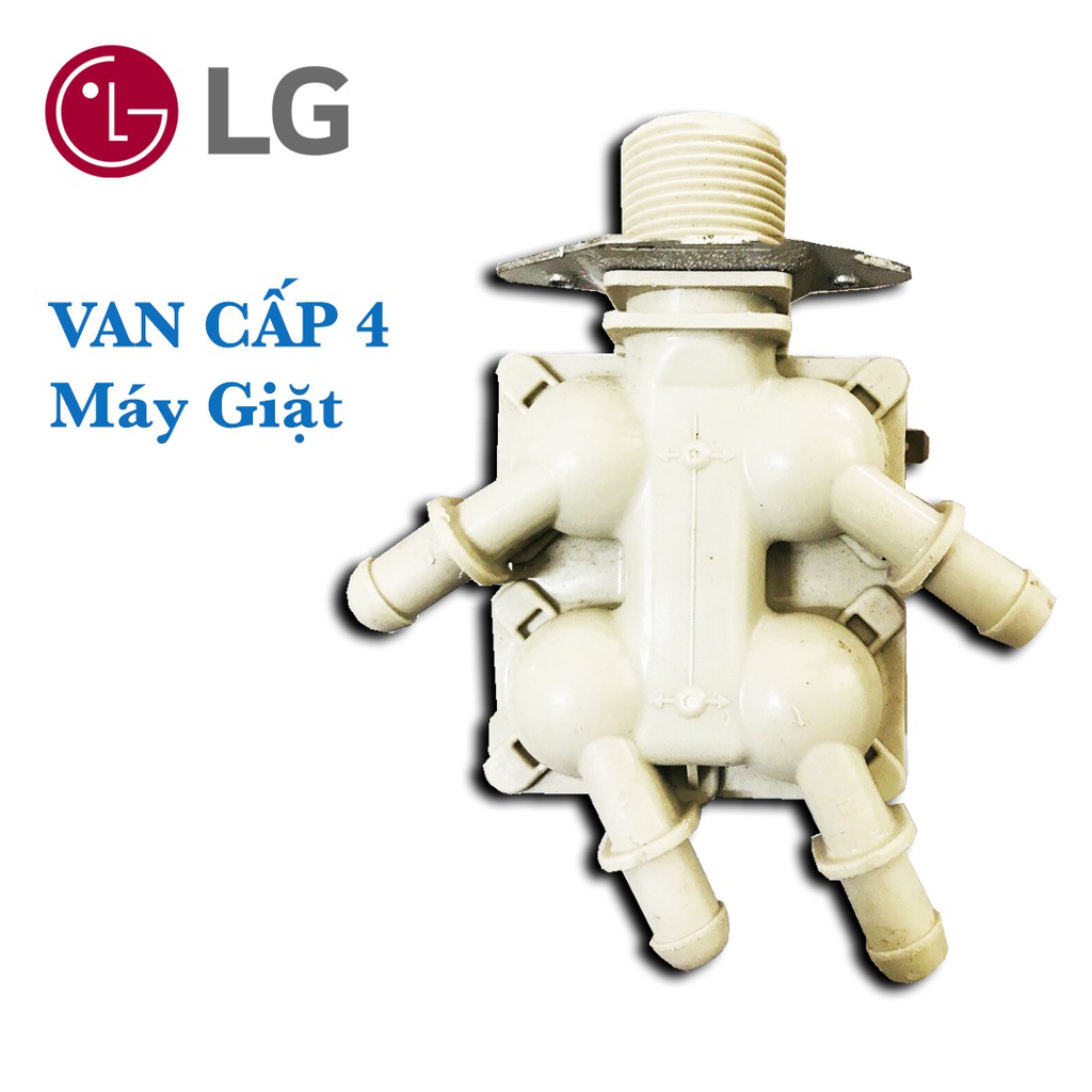 Van cấp nước 4 ngả máy giặt LG Inverter cửa ngang chính hãng