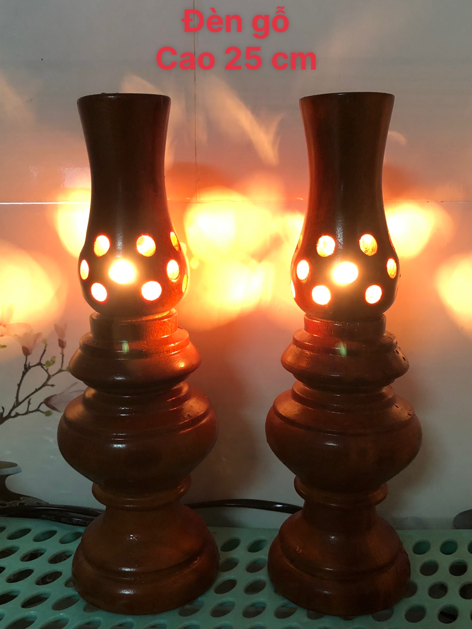 Đèn thờ Trang Trí bàn thờ gia đình