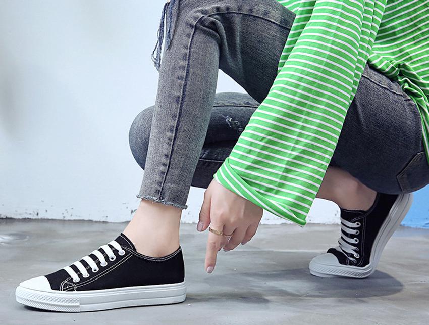 Giầy SNEAKER Vải - Giày Thể Thao Nữ GR 17