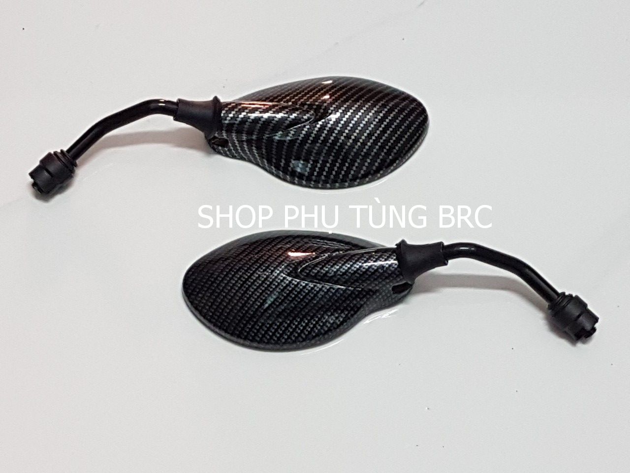 Cặp kiếng chiếu hậu YAZ phủ cacbon ( SL: 2 cây kiếng trái + phải)