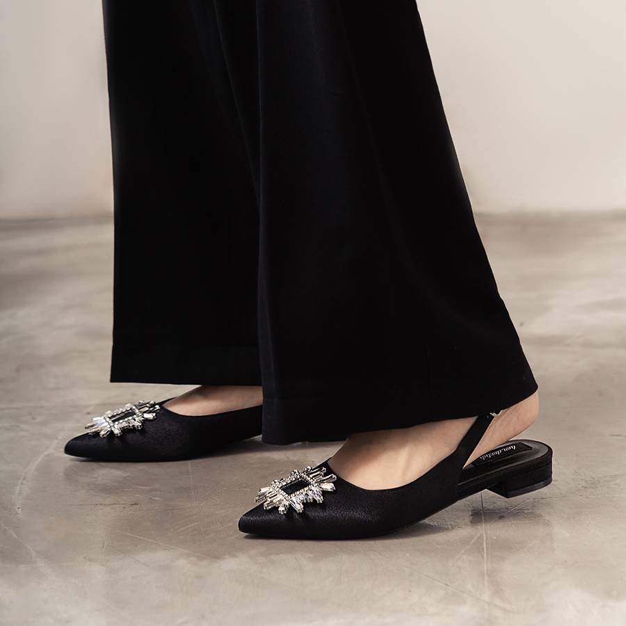 Giày bệt Her.declub FLOWER SLINGBACK