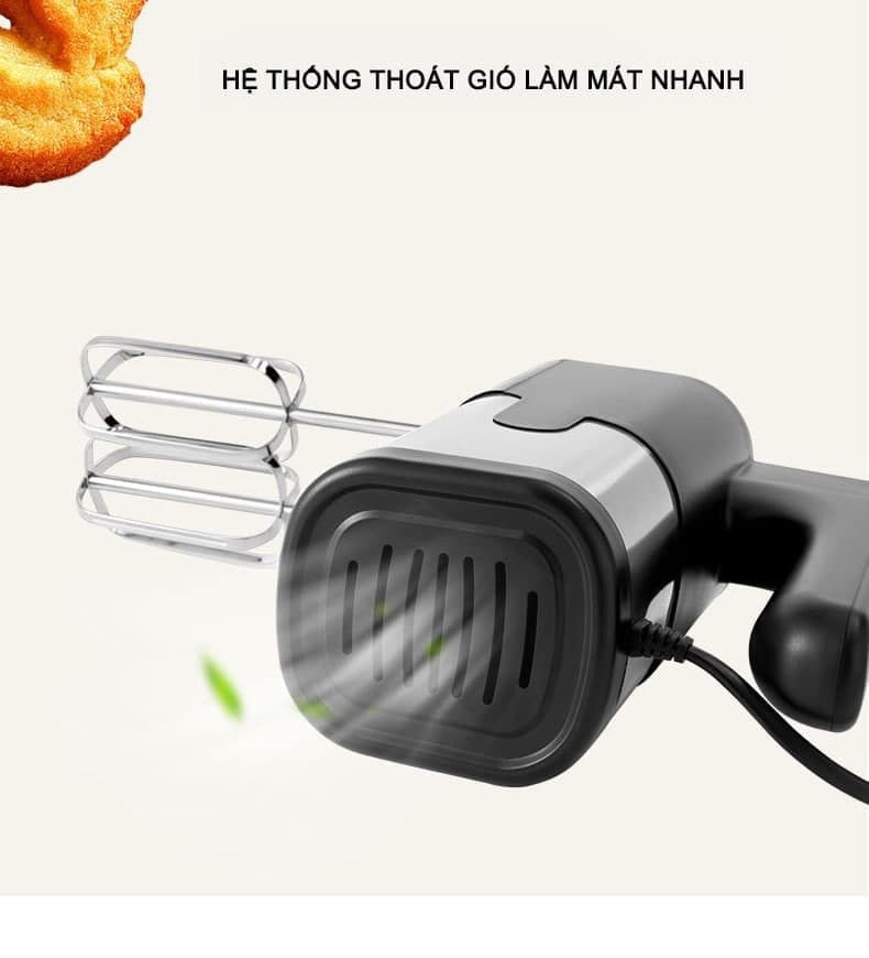 Máy đánh trứng SOKANY 800W đánh được bột,Máy trộn bánh làm bánh sokany có 5 tốc độ điều chỉnh chuyên dụng SK-6621 [ ĐỔI MỚI TẠI NHÀ KHÔNG MẤT PHÍ - BẢO HÀNH 18 THÁNG ]