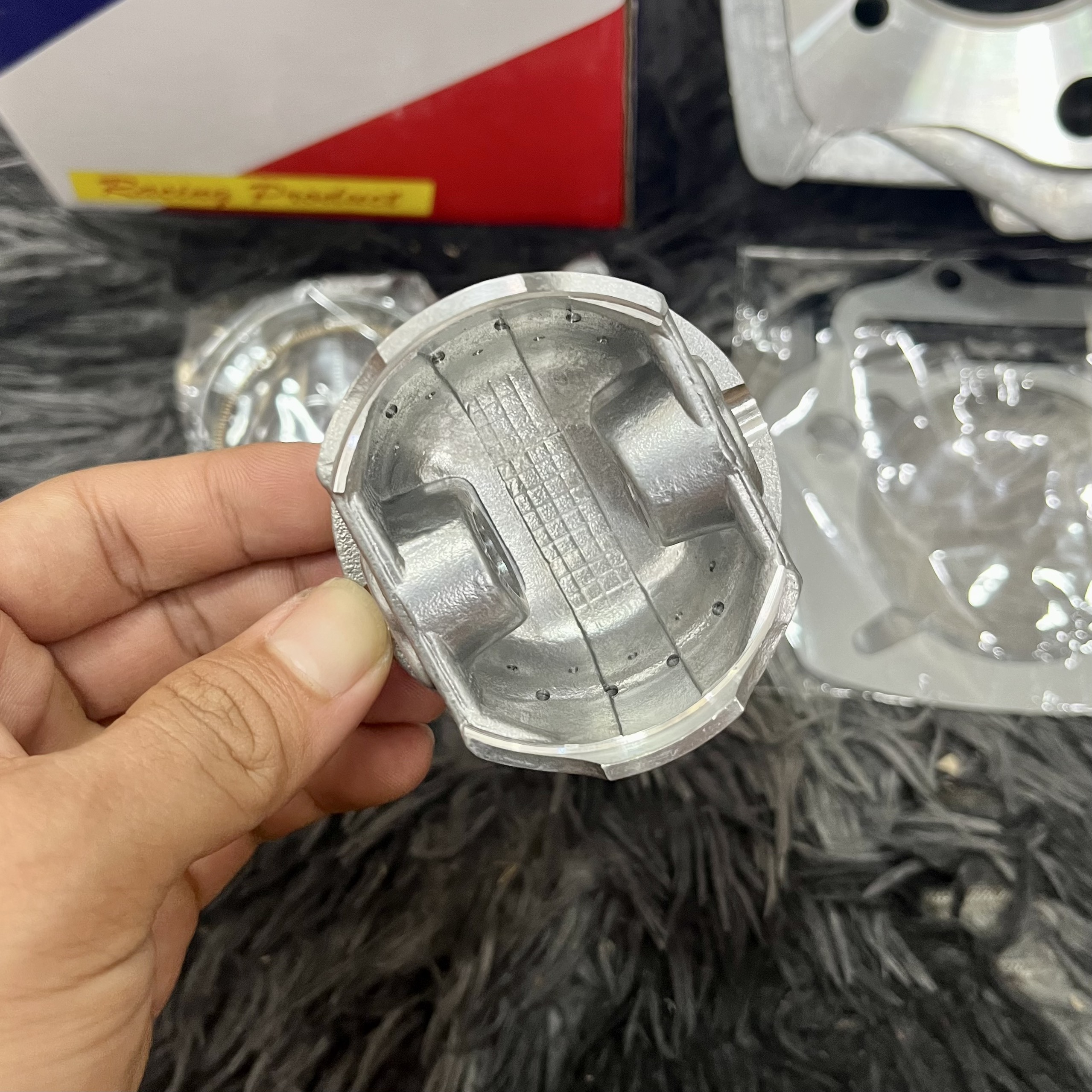 Bộ Lòng hơi 62 Wave Dream Sum Racing - Full lòng piston bạc, ắc, phe , ron