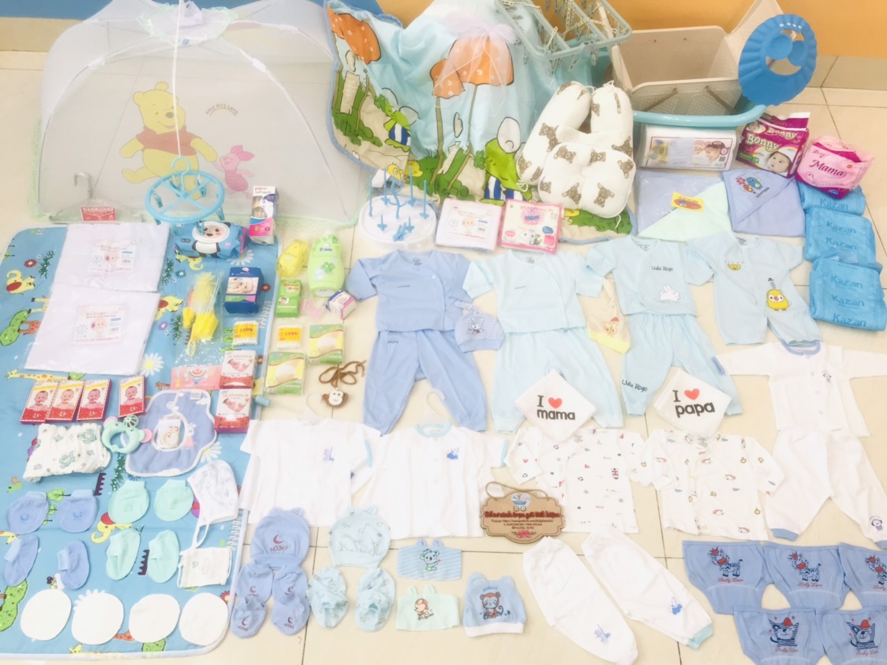 Combo đồ dùng sơ sinh cho mom Phương Dung