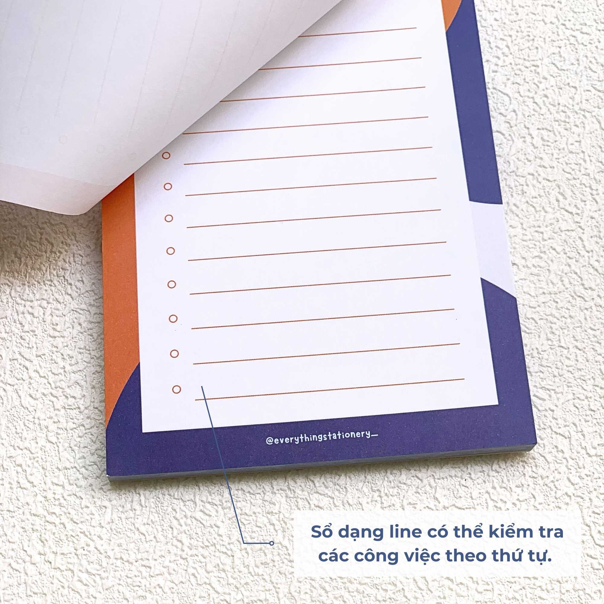 Tập Giấy Ghi Chú Thiết Kế Tối Giản - To Do List | Everything Stationery
