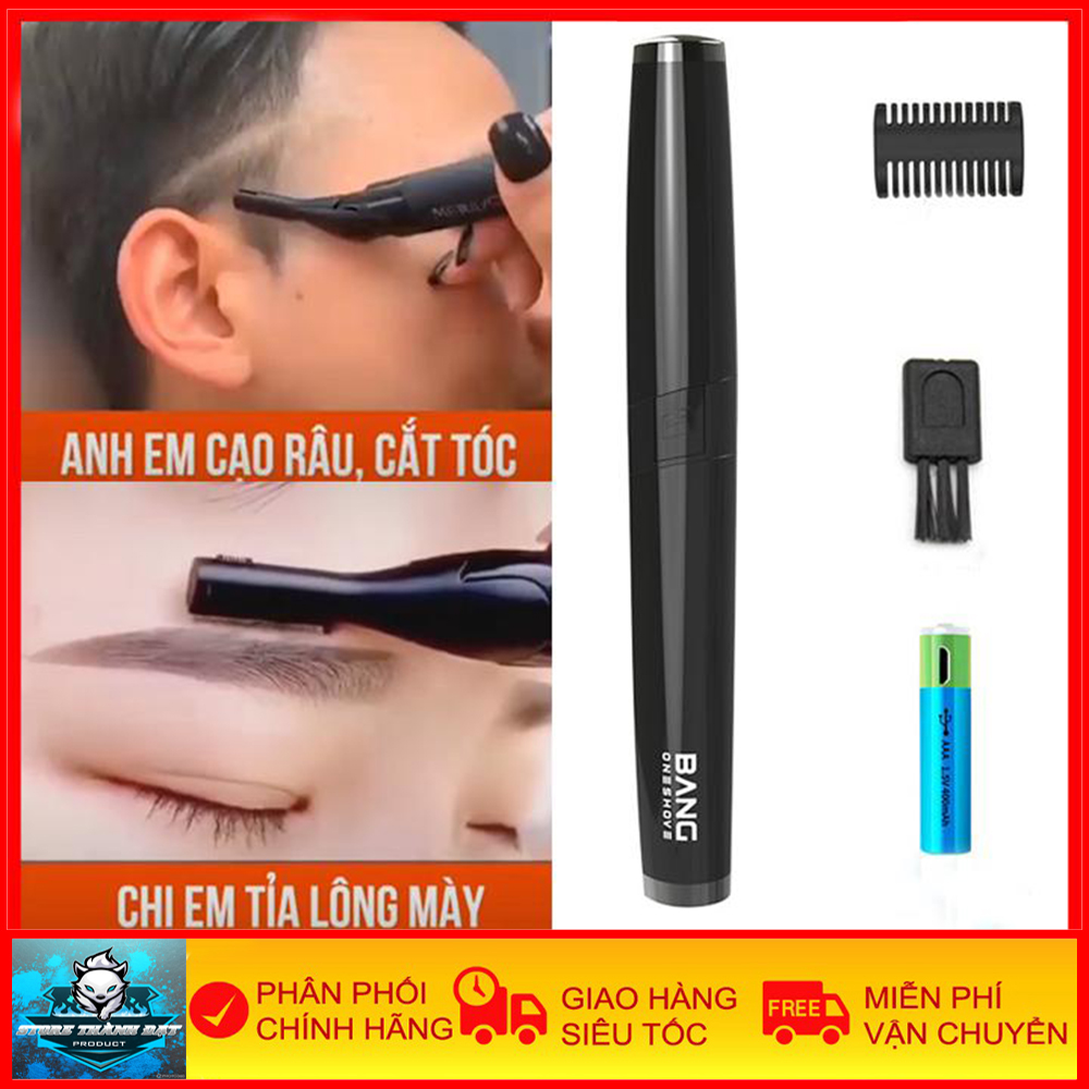 Máy Cắt Tóc Cho Bé Trẻ Em Sơ Sinh BANG OneShove - Không Ồn, Không Đau Rát, Không Dây Dùng Pin Tích Điện - An Toàn, Tiện Lợi